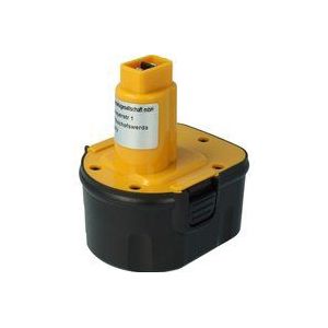 Vhbw - 1x Akku kompatibel mit Black & Decker KC1262, KC1262FK, KC1262F, HP431K-2, KC1252CN Werkzeug (2000 mAh, NiMH, 12 v)
