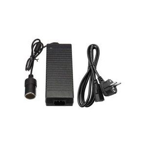 Spannungswandler 220V auf 12V: 180W/15A Auto-Netzadapter, AC-DC-Netzadapter mit Zigarettenanzünderbuchse für Kompressor-Kühlbox und Auto-Staubsauger