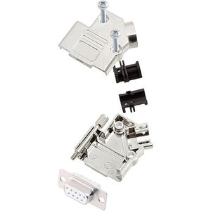 Encitech - D45PK-M-09-DBS-W-K 6355-8009-11 d-sub Buchsenleisten-Set 45 ° Polzahl: 9 Lötkelch 1 St.