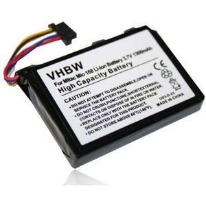 1x Akku kompatibel mit Typhoon MyGuide Navigator 6500 xl gps Navigation Navi (1300 mAh, 3,7 v, Li-Ion) - Vhbw