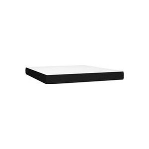 Vidaxl - Taschenfederkernmatratze Schwarz 180x200x20 cm Stoff