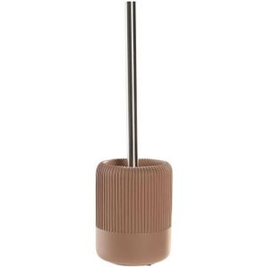 Dkd Home Decor - Toilettenbürste 11 x 11 x 36,5 cm Zement terracotta Edelstahl