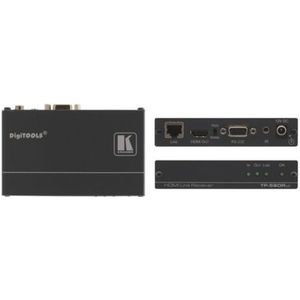Hdbaset twisted pair receiver range extender für hdmi, rs-232 bidirektionale e-signale - Kramer