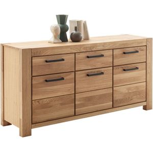 Sideboard 172 cm, Wildeiche teilmassiv geölt, SELISTE-06