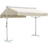 Freistehende Markise 3x3 m Creme Vidaxl