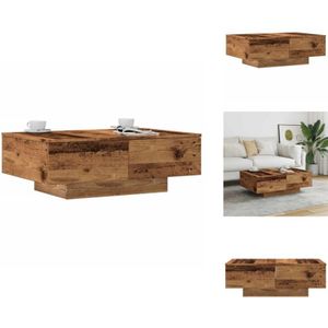 Vidaxl - Couchtisch Altholz-Optik 90x60x31 cm Holzwerkstoff - Couchtisch - Couchtische - Beistelltisch - Sofatisch