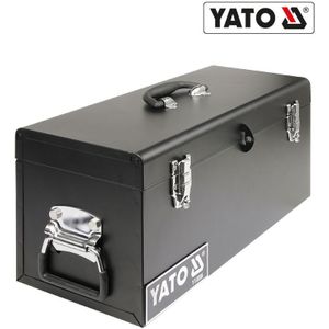 YT-0886 Werkzeugkiste Werkzeugkoffer Werkzeugkasten Werkzeug Metall 510x220x240mm - Yato