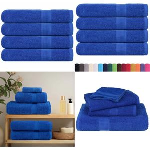 Vidaxl - Saunatücher 4 Stk. Blau 80x200 cm 360 g/m² 100% Baumwolle