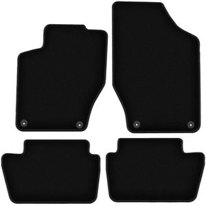 BASIC schwarze Veloursmatten für: Peugeot 308 I Fließheck, Kombi, SW (2007-2013)