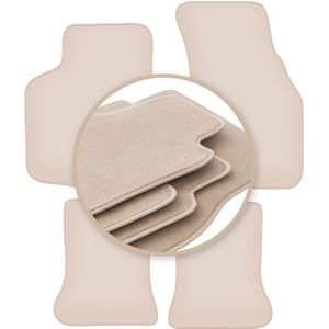Beige Matten PREMIUM für: Volkswagen Golf I Cabrio 1979-1993