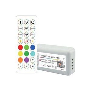 Tuya Wifi 2.4G rf rgb led Controller 24 Tasten [HLP-YS-WIFI-RF24-03]