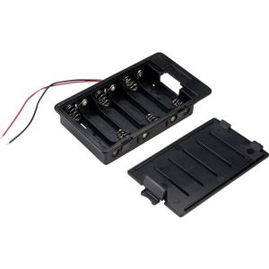 Tru Components - SBH361A Batteriehalter 6x Mignon (aa) Kabel