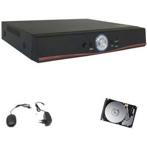 Housecurity - dvr nvr ahd tvi cvi videoüberwachung H264 hdmi lan 4CH kanäle audio video 500 gb