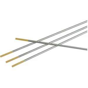 FP - Wolframelektrode wl 15 ø 2,4 mm Länge 175 mm gold