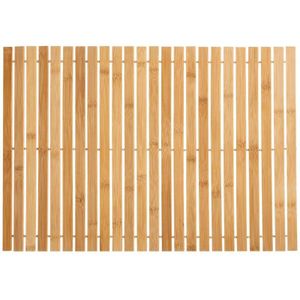 5five Simply Smart - Badematte bambus-spaltenboden zum rollen 40x60cm - 5five
