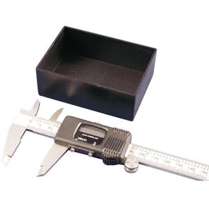 Hammond Electronics 1596B110-10 Verguss-Gehäuse 22 x 14 x 12 ABS Schwarz 10 St.
