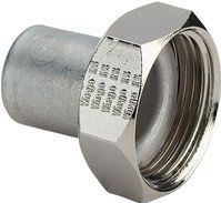 Viega Sanpress Inox Verschraubung 438197 18mmxG 3/4, Stahl nichtrostend, flachdichtend, SC-Contur