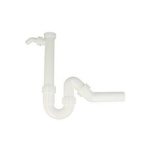 Universal Rohrgeruchverschluss G1 1/2 x 40, mit Geräteanschluss - 31.208.00..0000 - Sanit