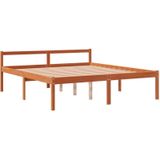 Vidaxl - Seniorenbett Wachsbraun 150x200 cm Massivholz Kiefer