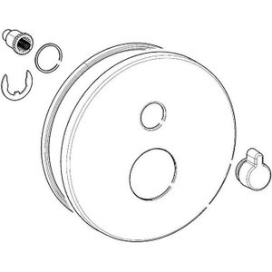 Rosette 59914219 170mm Chrom - Hansa