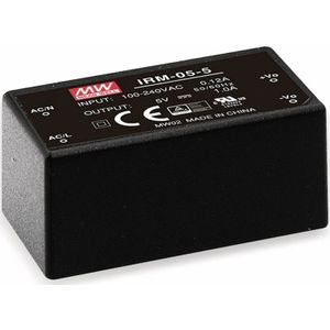 AC/DC-Printnetzteil IRM-05-3.3, 3,3 v-, 1,25 a, 4,1 w - Mean Well