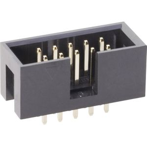 Tru Components - 1580991 Stiftleiste ohne Auswurfhebel Rastermaß: 2.54 mm Polzahl Gesamt: 8 Anzahl Rei