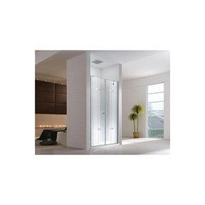 Glaszentrum Hagen - 160x195cm - Demeter Nischentür - 8mm - ohne Duschtasse