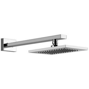 Gessi - Rettangolo Antikalk-Kopfbrause 216x140 mm, mit Gelenk und