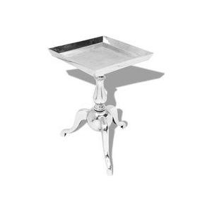 Vidaxl - Beistelltisch Quadratisch Aluminium Silber