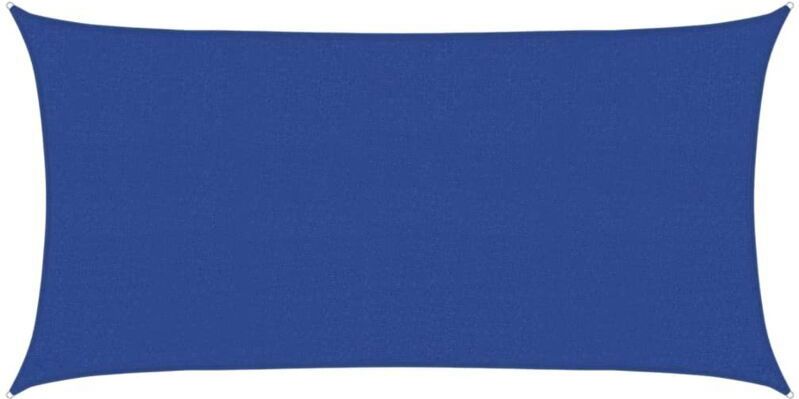Vidaxl - Sonnensegel 160 g/m² Blau 2,5x4,5 m hdpe