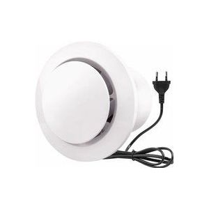 Gabrielle 100 mm Luftabsauger, 130 m³/h, 20 w, mit Rückschlagventil, Abluftventilator mit hohem Luftdurchsatz, energiesparend, für Badezimmer, Küche,