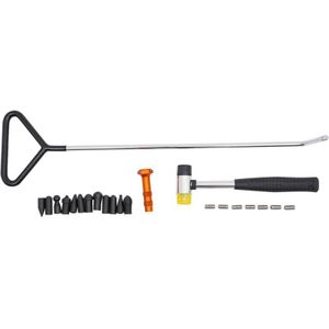 15tlg Auto Dellen Reparatur Ausbeulwerkzeug Set Ausbeul-Werkzeug Lackfreies Beulen Reparaturset Dent Puller Kit Werkzeuge Body Für Autooberfläche