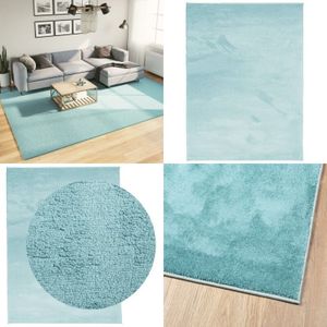 Vidaxl - Teppich oviedo Kurzflor Grün 240x340 cm - Weicher Teppich - Kurzflorteppich - Grüne Teppiche - Wohnteppich - Schlafzimmerteppich - Home &