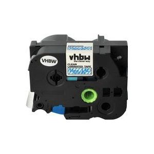 1x Schriftband-Kassette kompatibel mit Brother pt RL700S, P900W, P950NW, P950W, P900, P900NW Etiketten-Drucker 36mm Blau auf Transparent - Vhbw