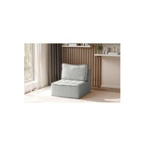 Sessel Designersessel SANDE XS Stoff Alpine Hellgrau