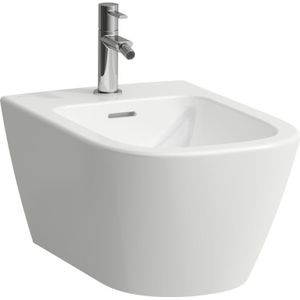 Laufen - Meda Wandbidet Advanced, 1 Hahnloch, mit Überlauf,