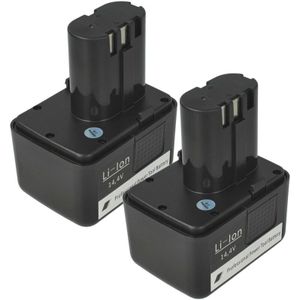 Vhbw - 2x Akku Ersatz für Würth 070091526, 070091513 für Werkzeug, Blindniet-Setzgerät (2000 mAh, Li-Ion, 14,4 v)