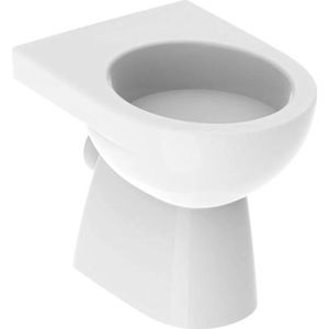 Geberit - Stand-WC weiß glänzend Selnova - Con copri wc Standard