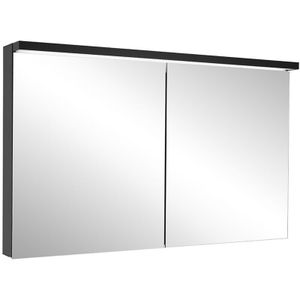 Schneider - bordo tw led Lichtspiegelschrank, 2 Türen,