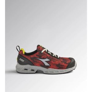 Utility Diadora Schuhhandschuh Shark Stable Impact Low S1P Src Esd Schwarz Rot 46