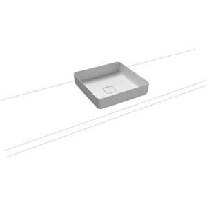 Kaldewei - Miena Waschtisch-Schale, 3184, 400x400 mm, ohne