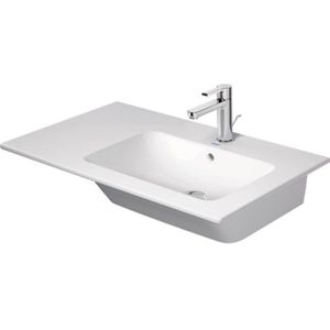 Duravit - me by Starck Möbelwaschtisch 83 cm, ohne Hahnloch, mit