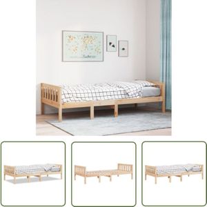 VidaXL Kinderbett ohne Matratze 80x200 cm Massivholz Kiefer