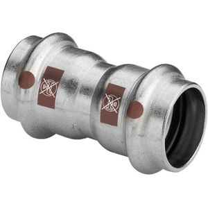 Temponox Muffe 808990 22 mm, Stahl, nicht rostend, SC-Contur - Viega