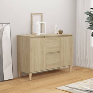 Torana - Sideboard Sonoma-Eiche 103,5x35x70 cm Holzwerkstoff