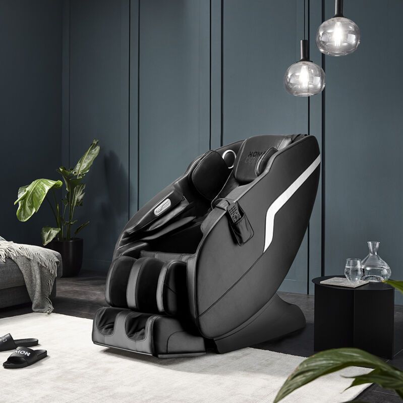Home Deluxe - Massagesessel mit Zero-Gravity-Funktion kelso Farbe Schwarz Relaxsessel Massgesessel Zero-Gravity Liegesessel