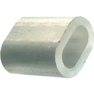 Alu-Kabelmuffe Durchmesser 3 mm Levac 5195E