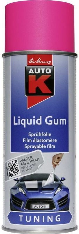 Auto-K Sprühfolie Liquid Gum Tuning neonpink 400 ml Felgengummi Flüssiggummi