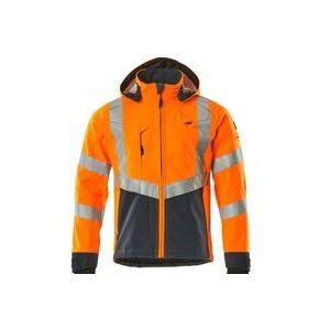 Safe supreme Soft Shell Jacke Blackpool 15502-246-14010 Gr. 4XL orange/schwarzblau - Mascot