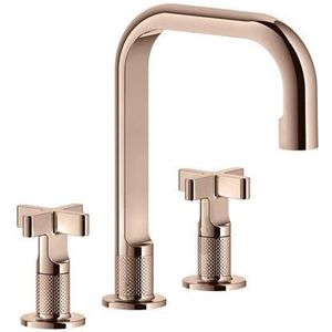 Gessi - Inciso+ 3-Loch-Waschtischarmatur, Auslauf H=139 mm x